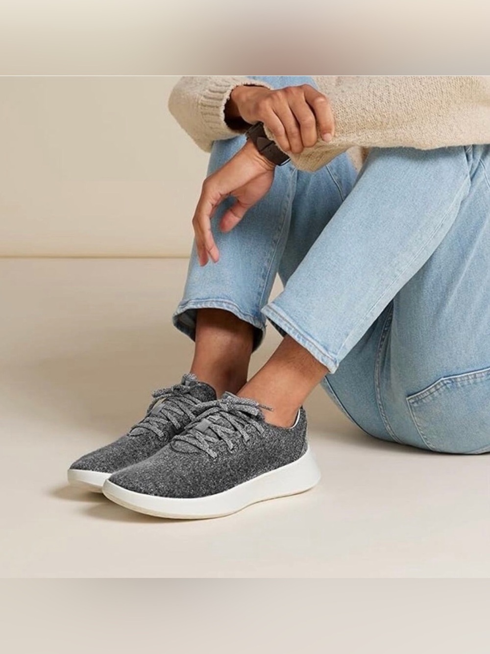 ALLBIRDS *NEVER WORN* Women’s Grey Merino Wool Runners - 10
